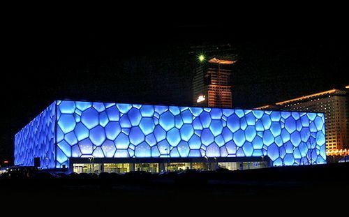 Our products are used in the water cube.